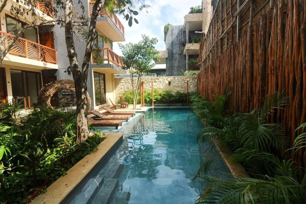 Apartmán One-Room Apart Rooftop-Tulum Mexiko